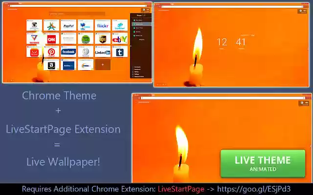 Candle Light [LSP]  from Chrome web store to be run with OffiDocs Chromium online